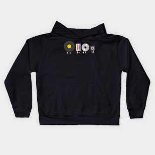 Audio player evolution Kids Hoodie